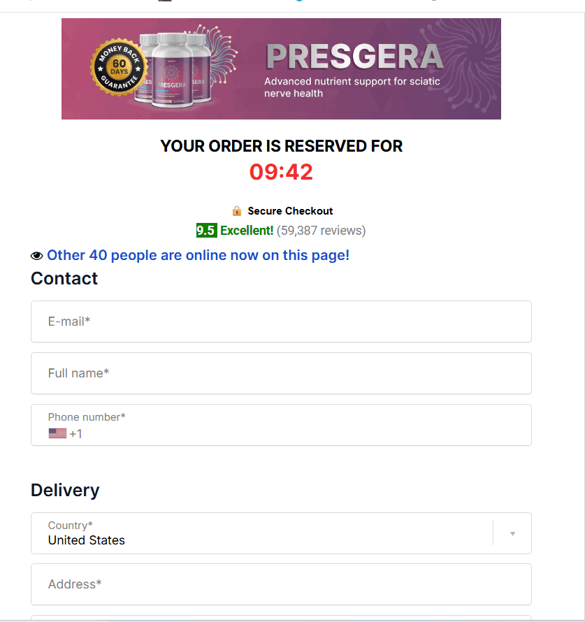Presgera  Order